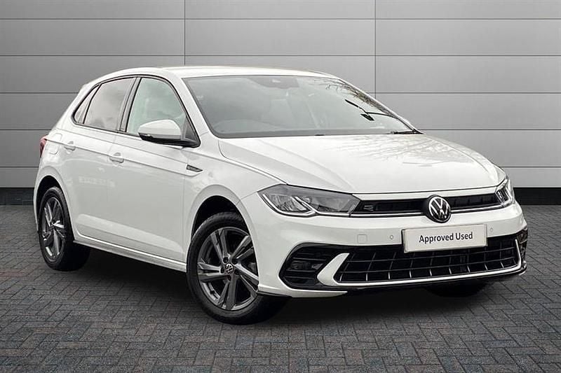 White Used 2024 VW Polo R-line Hatchback | £19,991 (Fair price) - Image 1/3