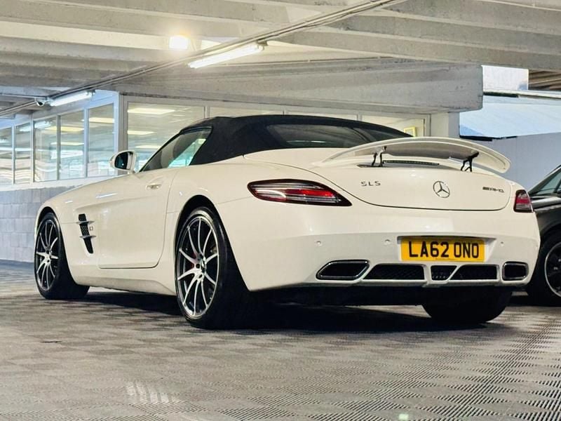 Used Mercedes SLS AMG 2012 White Cabriolet