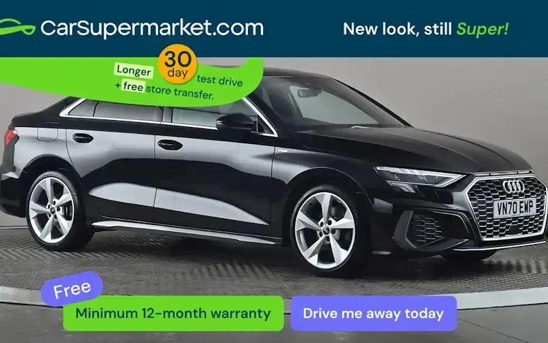 Begagnad Audi A3 S-Line 150 HK (110 kW) 2024 Sedan