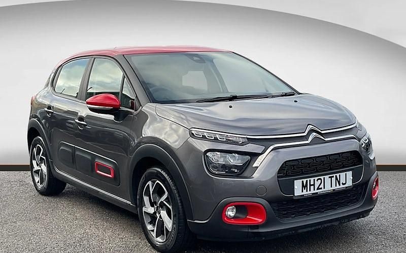 Grey Used 2021 Citroën C3 PureTech Hatchback | £9,990 (Fair price) - Image 1/4