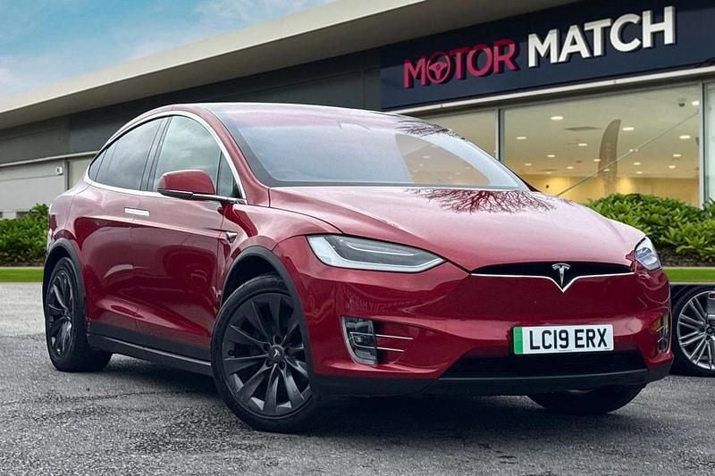 Used Tesla Model X 448 kW (610 HP) 2019 Red SUV