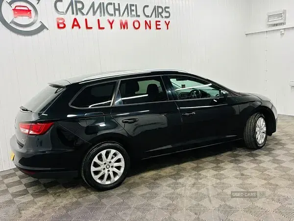 Used Seat Leon SE 110 HP (80 kW) 2016 Black Estate
