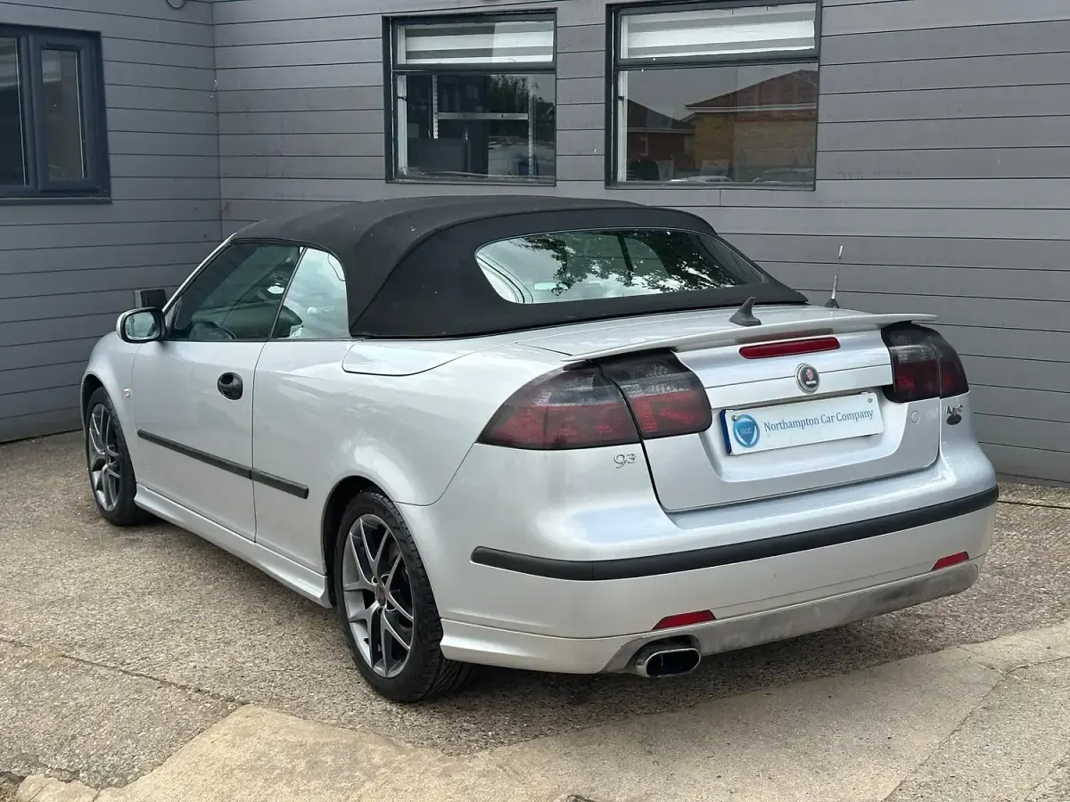 Used Saab 9-3 Aero 210 HP (154 kW) 2005 Silver Cabriolet
