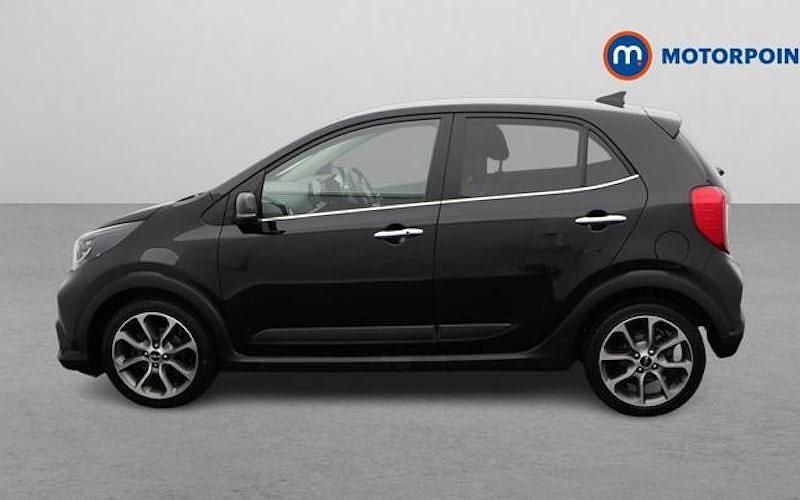Used Kia Picanto X-Line 67 HP (49 kW) 2022 Black Hatchback