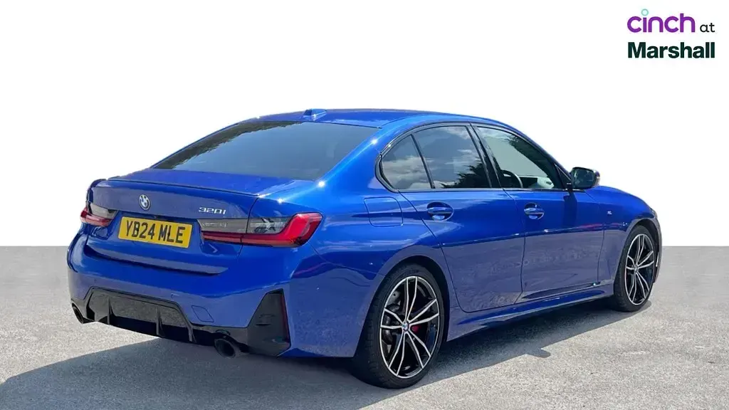 Used BMW 320 M Sport 184 HP (135 kW) 2024 Blue Sedan
