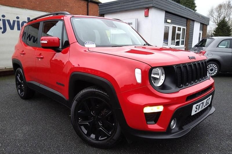Used Jeep Renegade Night Eagle 120 HP (88 kW) 2022 Red SUV