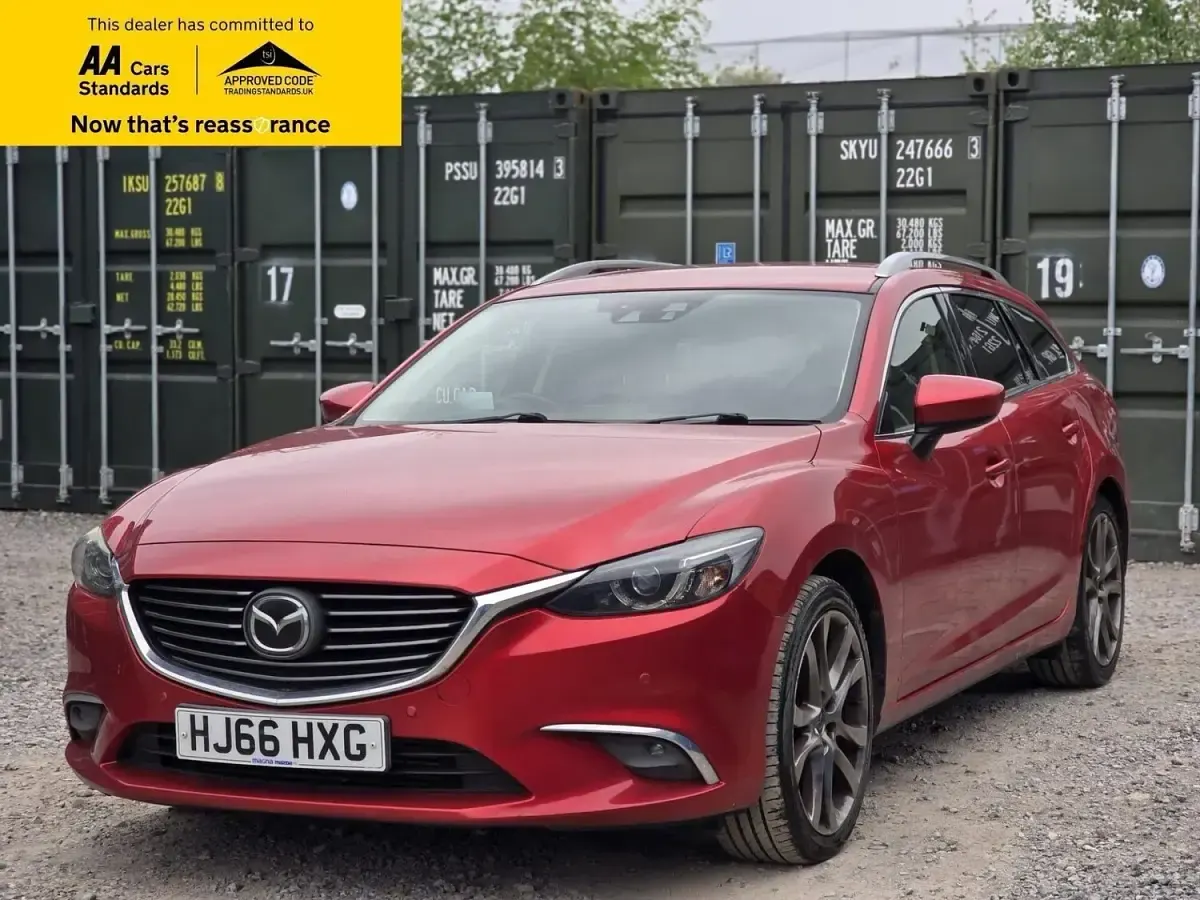 Used Mazda 6 Inclusive 175 HP (128 kW) 2016 Red Estate