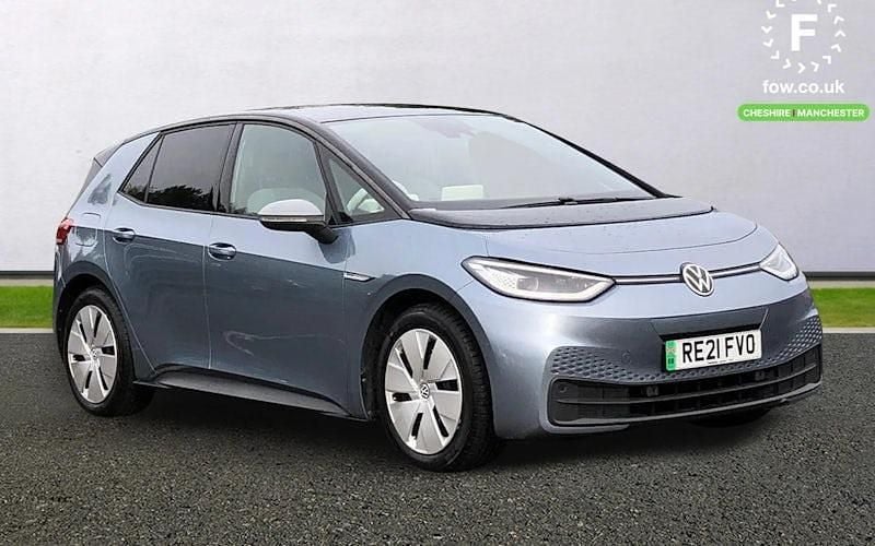 Blue Used 2021 VW ID.3 Comfortline Hatchback | £15,799 (A bit pricey) - Image 1/4
