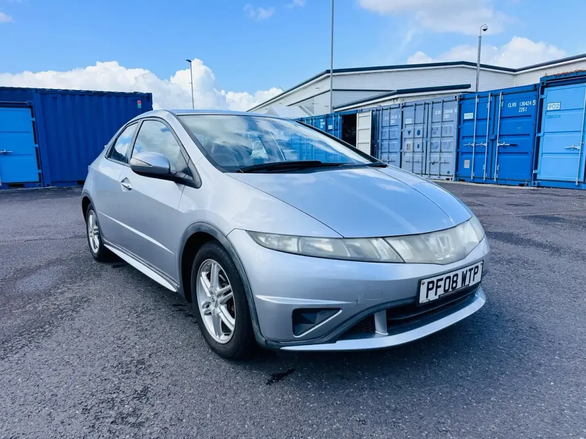 Used Honda Civic SE 2008 Silver Hatchback