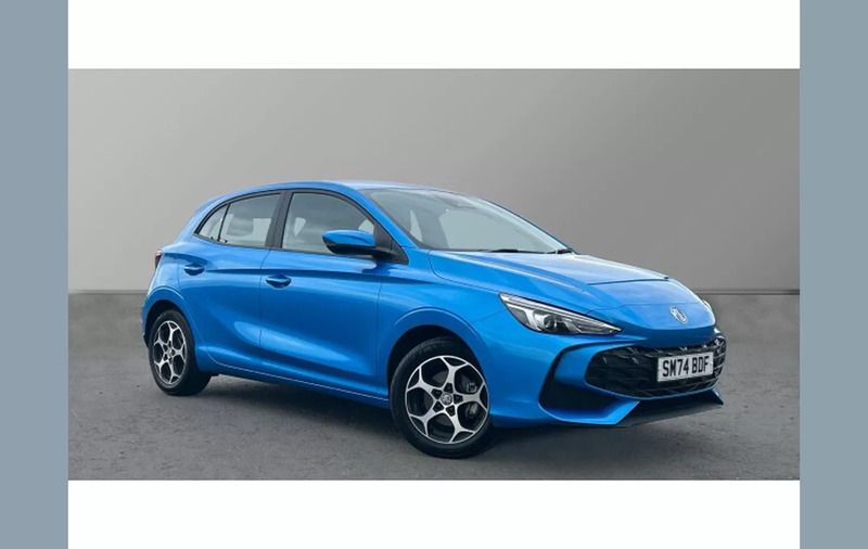 Blue Used 2024 MG MG3 SE Hatchback | £16,283 (Super price) - Image 1/4
