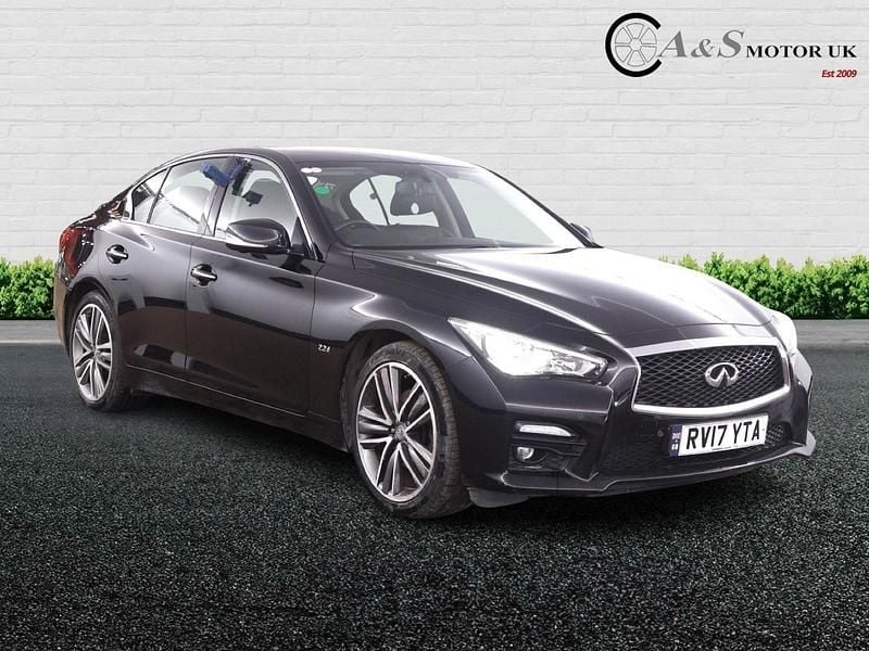 Used Infiniti Q50 Sport Tech 168 HP (123 kW) 2017 Black Sedan