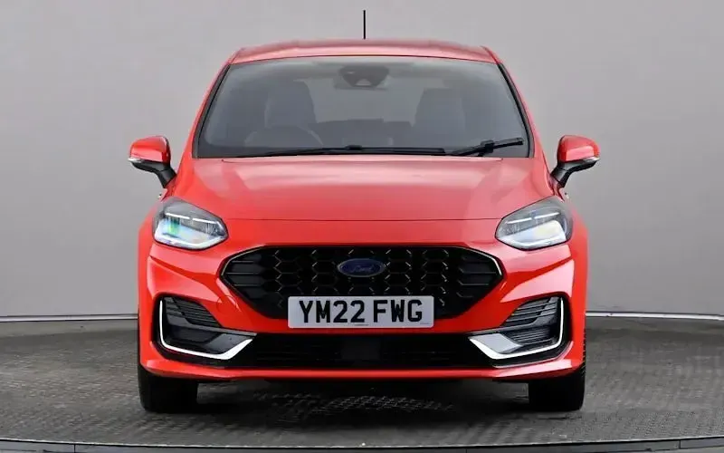 Used Ford Fiesta ST-Line 125 HP (91 kW) 2021 Red Hatchback