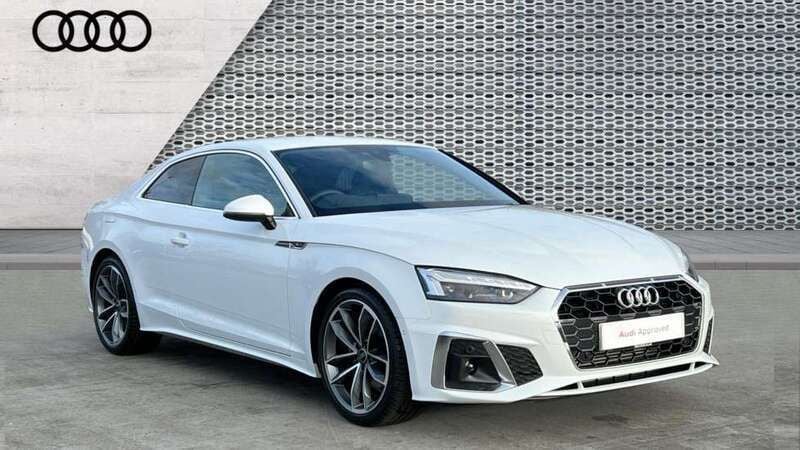 Grey Used 2024 Audi A5 S-Line Coupe | £29,662 (Good price) - Image 1/4