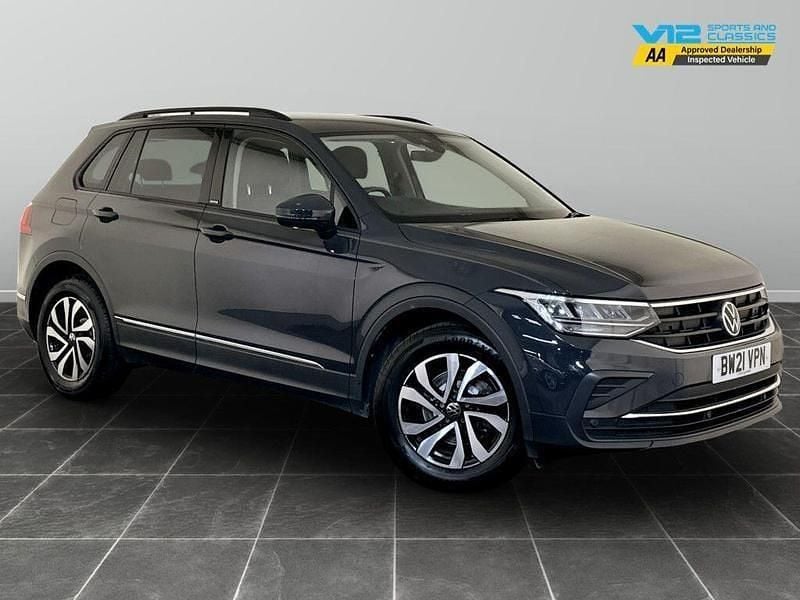 Grey Used 2021 VW Tiguan Active SUV | £17,595 (Good price) - Image 1/2