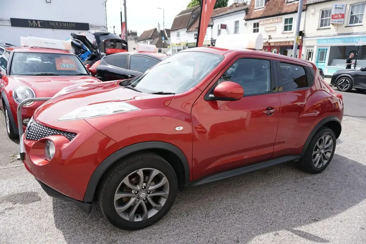 Used Nissan Juke Tekna 2013 Red SUV