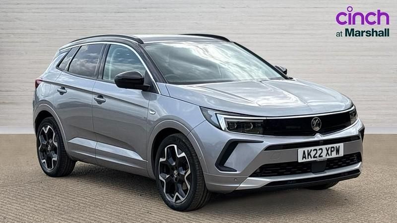 Used Vauxhall Grandland X Elite 130 HP (95 kW) 2022 Grey SUV