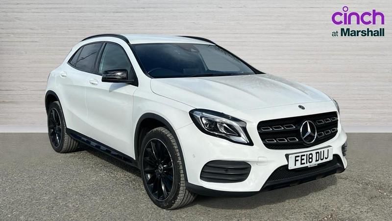 Used Mercedes GLA220 AMG Line Premium 177 HP (130 kW) 2018 White SUV
