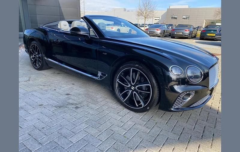 Used Bentley Continental GT Convertible 542 HP (398 kW) 2022 Black Cabriolet