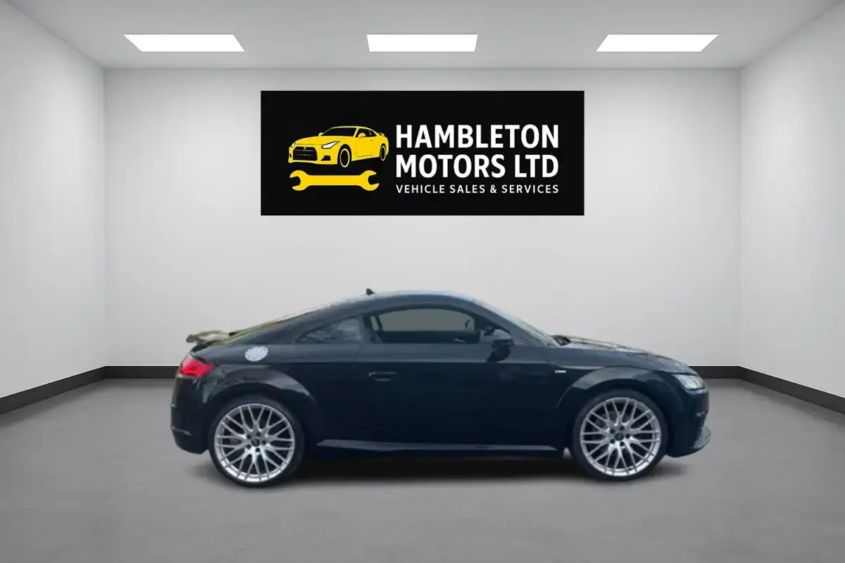 Begagnad Audi TT S-Line 184 HK (135 kW) 2016 Svart Sportkupé