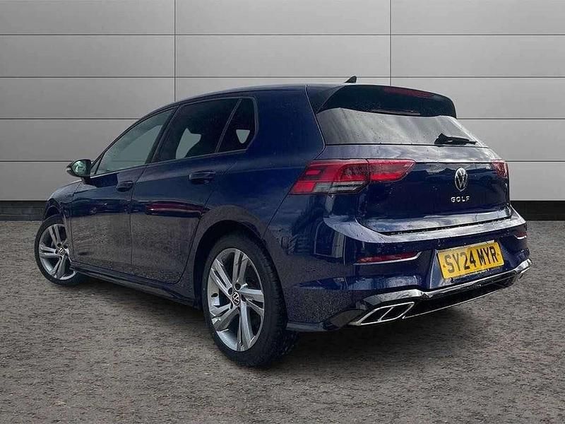 Used VW Golf VIII R-line 150 HP (110 kW) 2024 Blue Hatchback