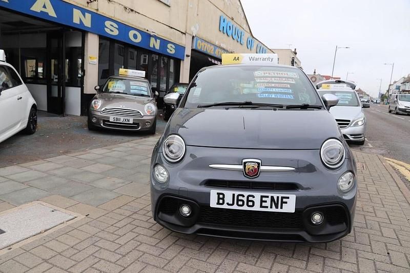 Used Abarth 595 145 HP (106 kW) 2016 Grey Hatchback