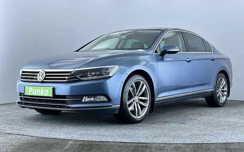 Used VW Passat GT 190 HP (139 kW) 2015 Blue Sedan