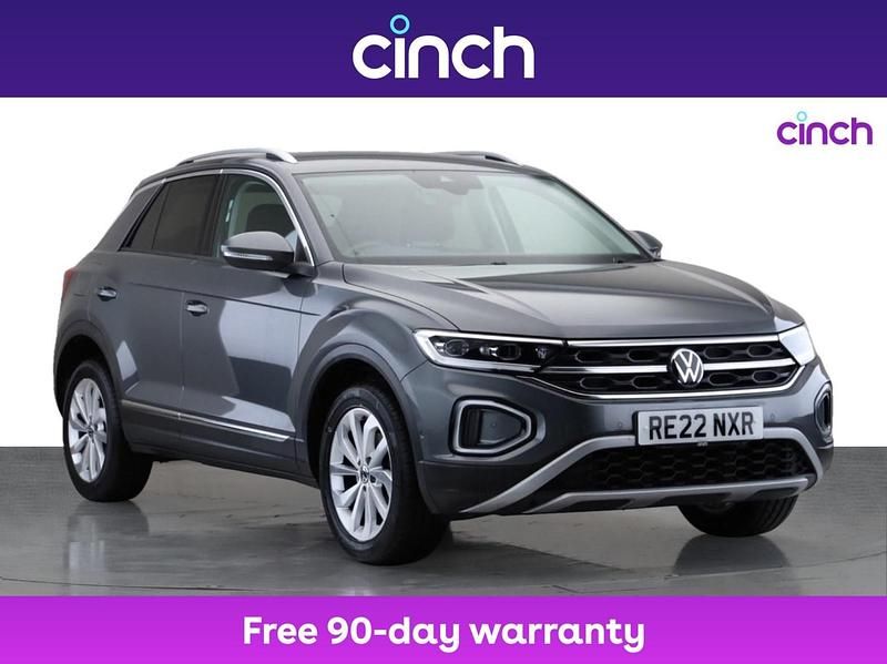 Grey Used 2022 VW T-Roc Style SUV | £18,599 (Fair price) - Image 1/3