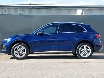 Used Audi Q5 S-Line 265 HP (194 kW) 2021 Blue SUV