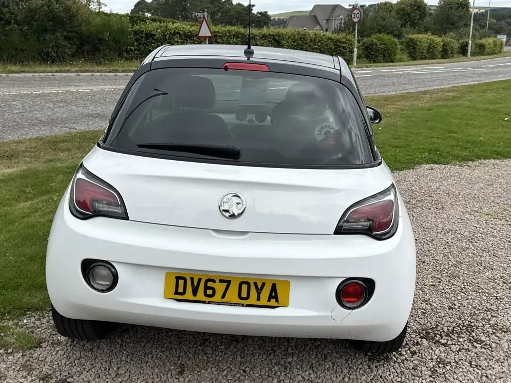 Used Vauxhall Adam 2017 Saturday white fever Hatchback