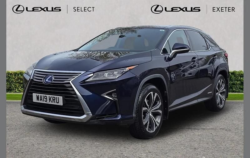 Usado Lexus RX450h Luxury Line 313 CV (230 kW) 2018 Azul SUV