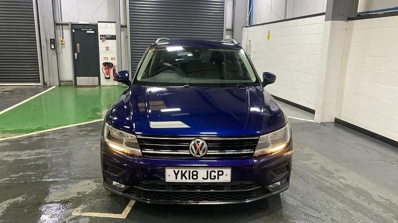 Used VW Tiguan SE 150 HP (110 kW) 2018 Blue SUV