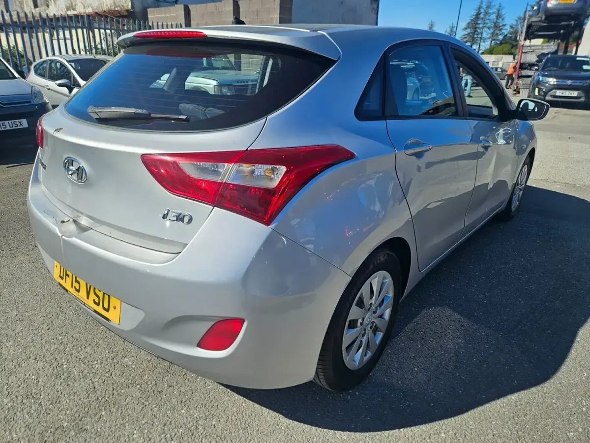 Used Hyundai i30 110 HP (80 kW) 2015 Silver Hatchback