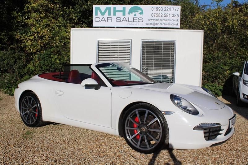 Used Porsche 911 Carrera S Cabriolet 2012 White Cabriolet