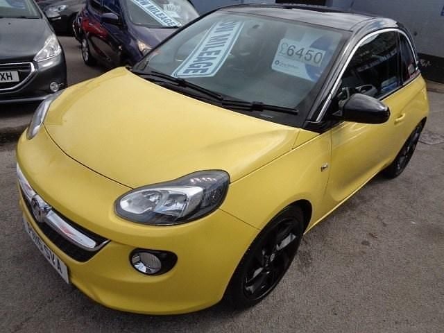 Used Vauxhall Adam Slam 100 HP (73 kW) 2016 Yellow Hatchback