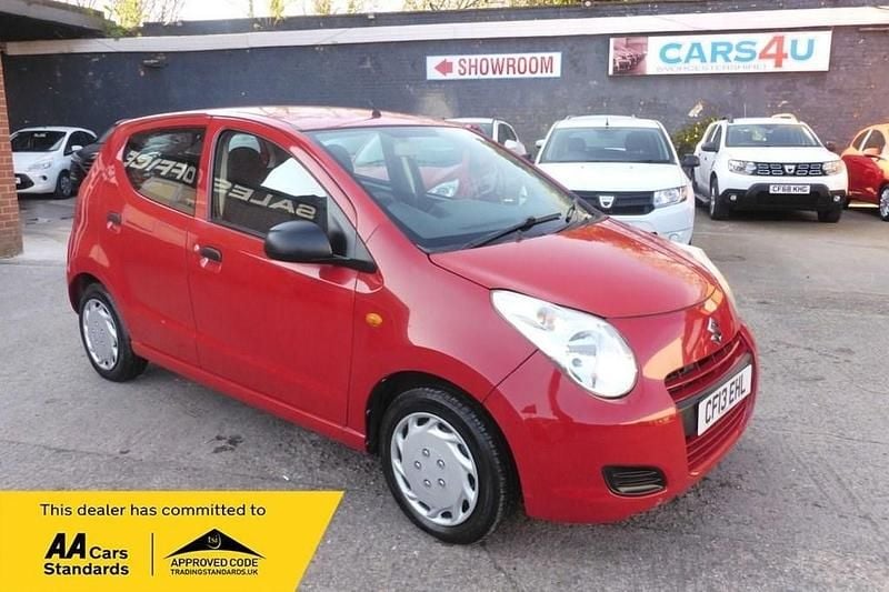 Used Suzuki Alto 68 HP (50 kW) 2013 Red Hatchback