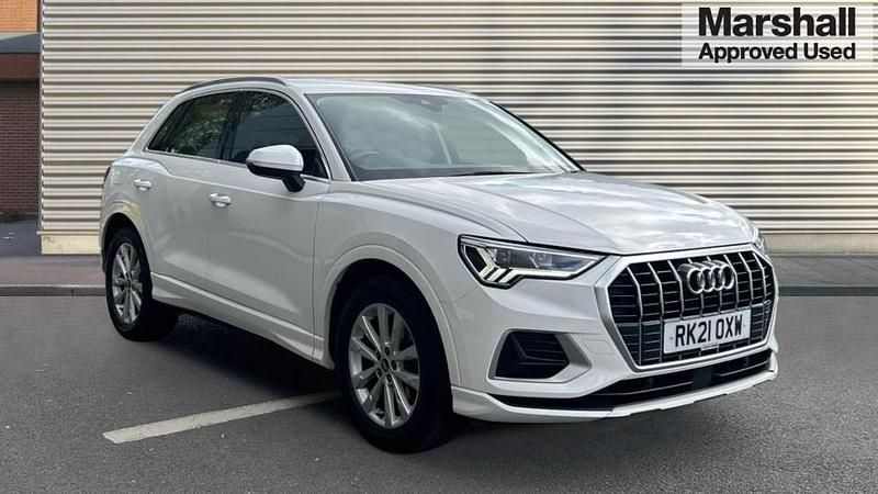 White Used 2021 Audi Q3 Sport SUV | £19,065 (Fair price) - Image 1/4