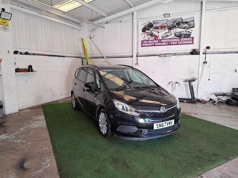 Used Vauxhall Zafira Design Edition 2017 Black MPV