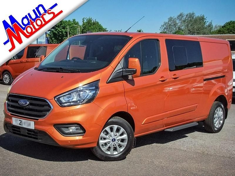 Orange Used 2021 Ford Transit Custom Limited Van | £25,995 (Fair price) - Image 1/4
