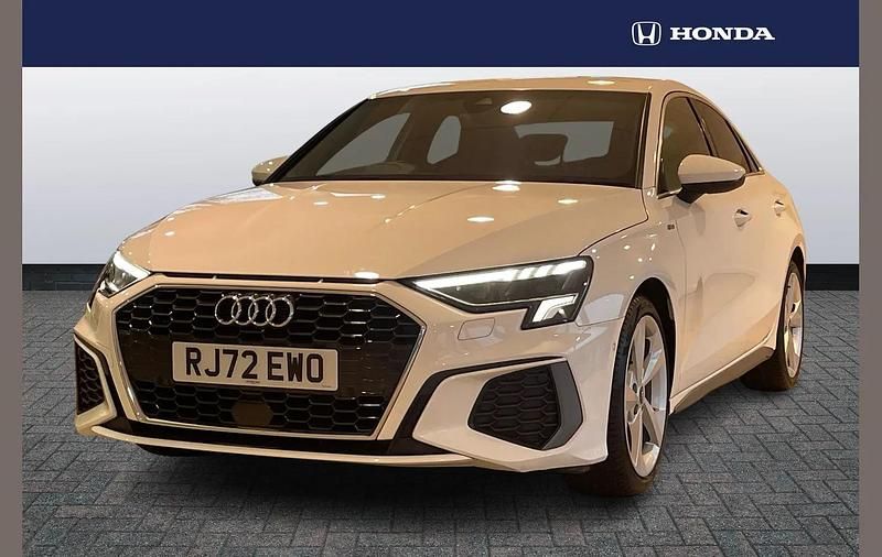 Used Audi A3 S-Line 108 HP (79 kW) 2022 White Sedan