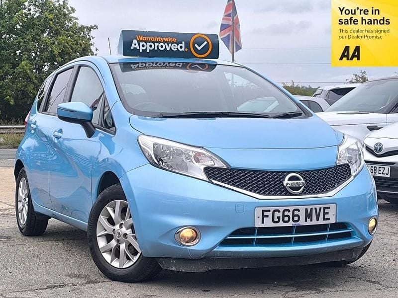 Blue Used 2016 Nissan Note Acenta Premium MPV | £6,195 (Fair price) - Image 1/4