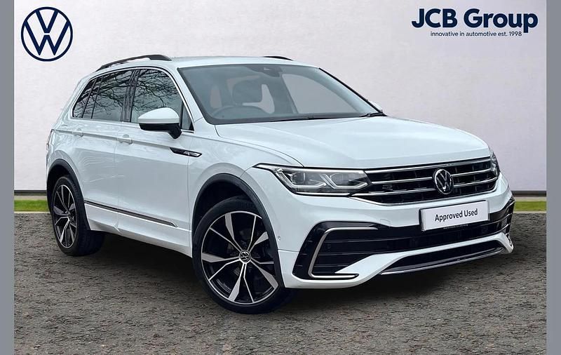 Used VW Tiguan R-line 150 HP (110 kW) 2023 White SUV