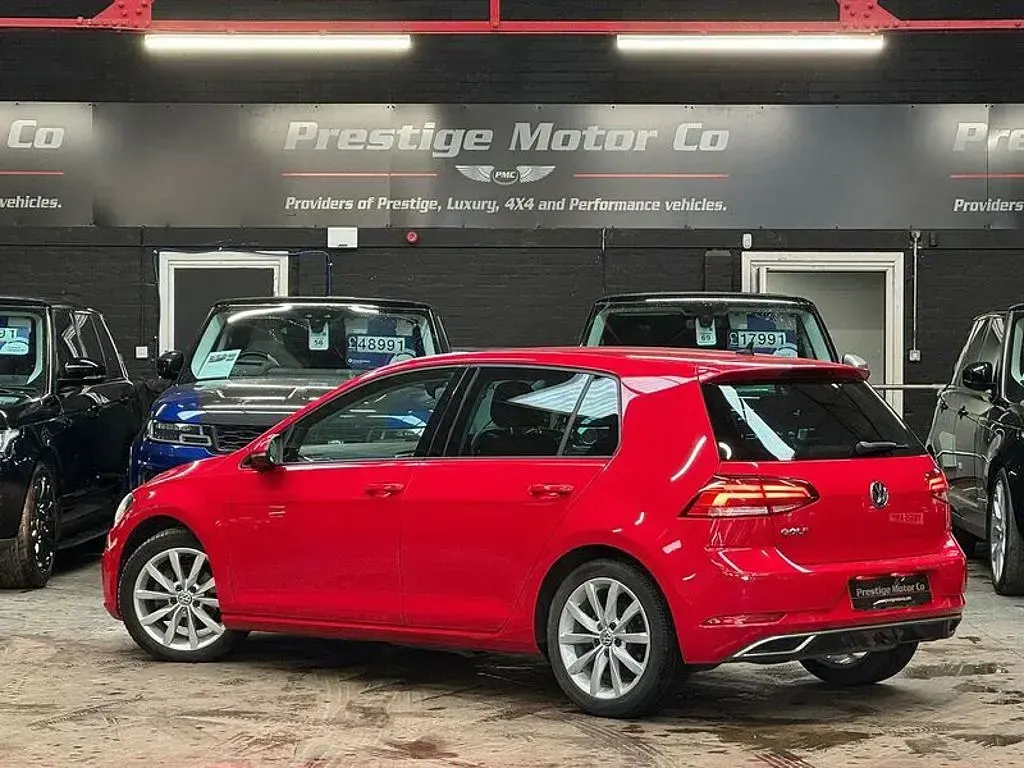 Used VW Golf VII GT 2018 Red Hatchback