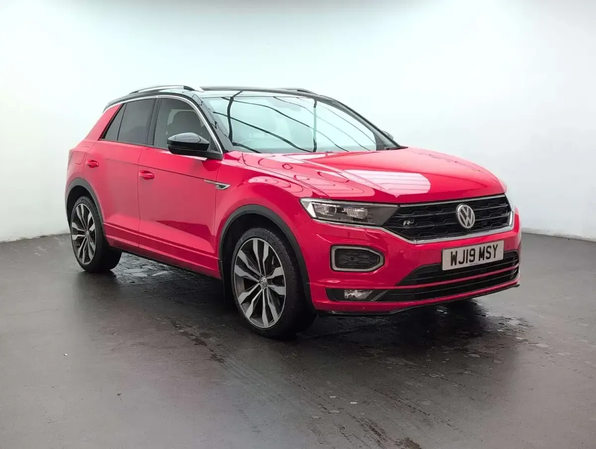 Used VW T-Roc R-line 190 HP (139 kW) 2019 Red SUV