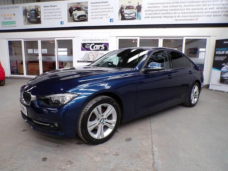 Used BMW 318 Sport Line 2016 Blue Sedan