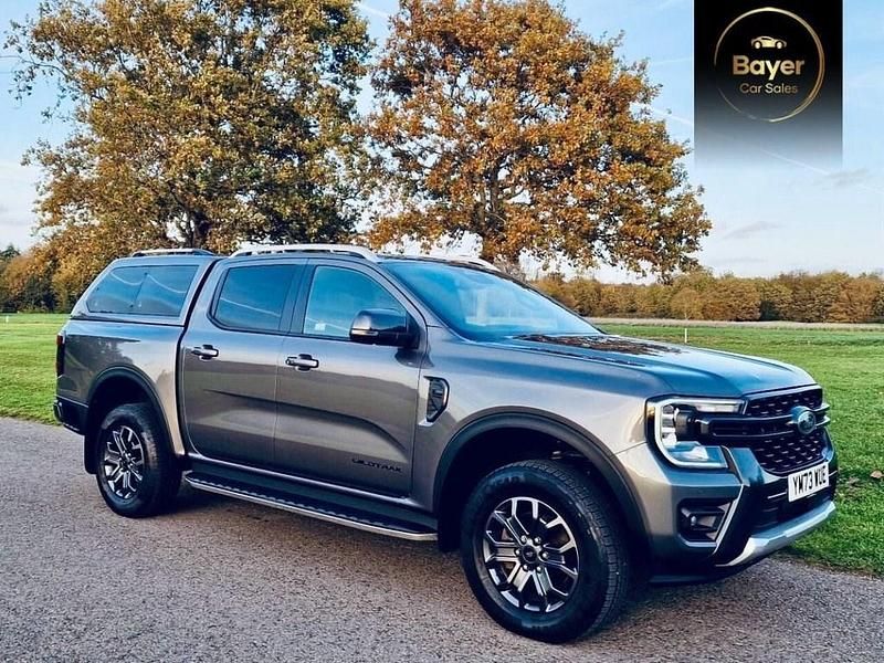 Grey Used 2023 Ford Ranger Wildtrack Pickup | £25,985 (Good price) - Image 1/4