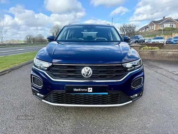 Used VW T-Roc SEL 150 HP (110 kW) 2019 Blue SUV