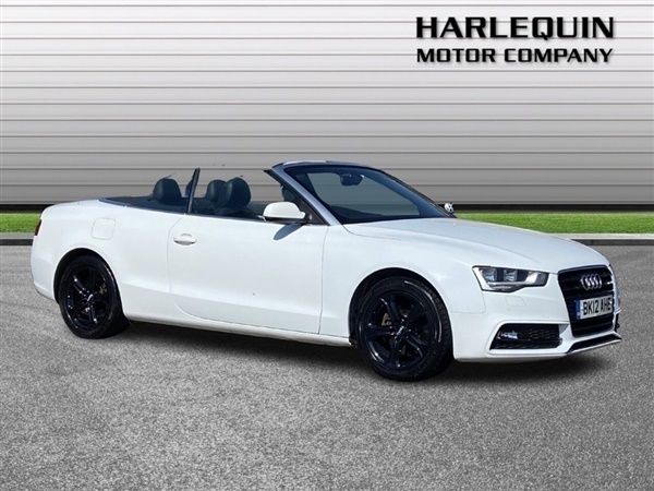 White Used 2012 Audi A5 Cabriolet Design Cabriolet | £3,999 (Good price) - Image 1/1
