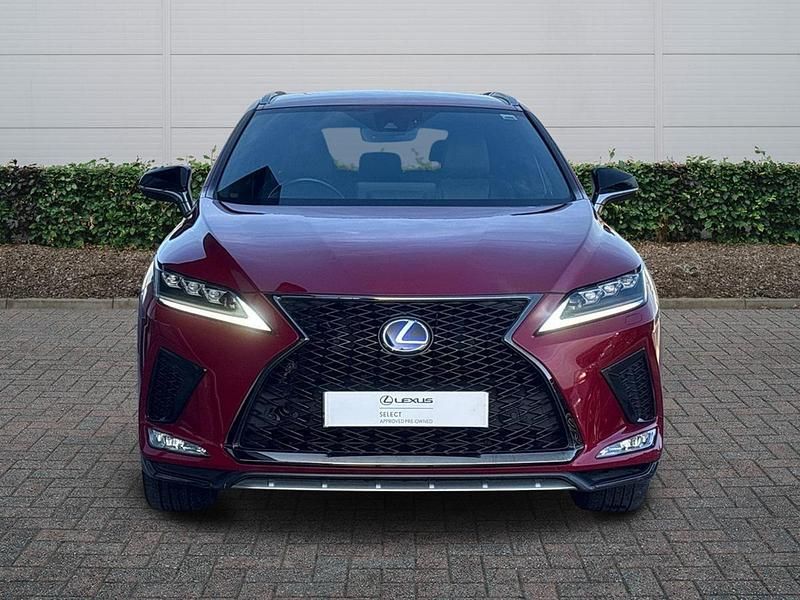 Used Lexus RX450h Sport Line 2020 Red SUV