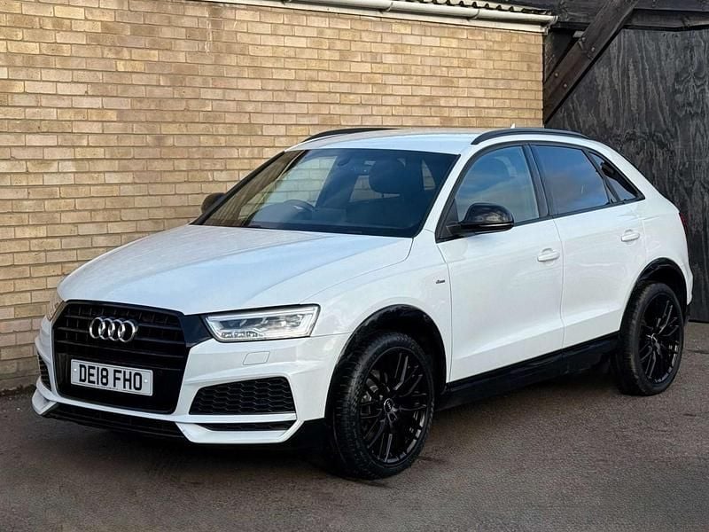 Used Audi Q3 Black Edition 150 HP (110 kW) 2018 White SUV