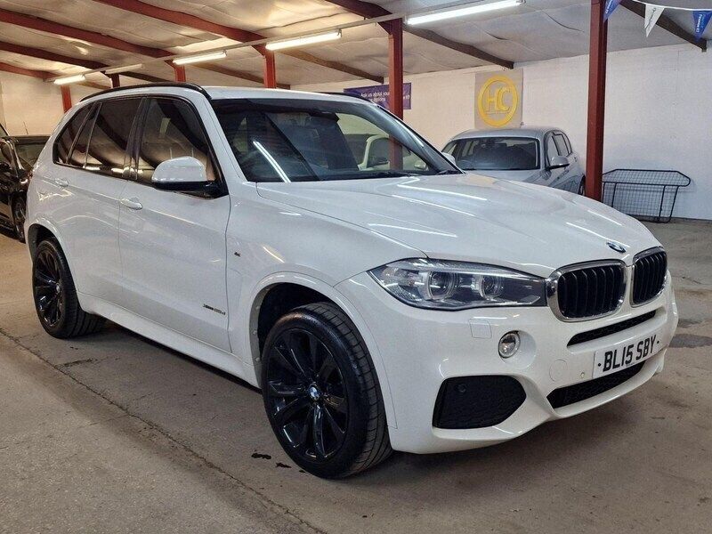 White Used 2015 BMW X5 M Sport SUV | £17,250 (Fair price) - Image 1/4